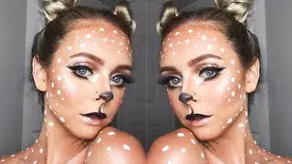 CUTE AND EASY DEER MAKEUP LOOK