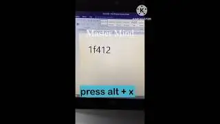 MS word shortcut key for Monkey symbol | Master Mind #mswordtricks #viral #shortsvideo #shortcut