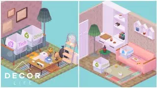 Decor Life - Home Design Game! NEW ROOMS Gameplay Walkthrough - Android, iOS Mobile Games UPDATE#2
