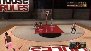 NBA 2K18 Sent the ball to 3 courts down with a BLOCK