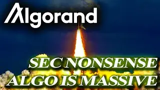 ALGORAND NOW A SECURITY, NONSENSE!🚨ALGO MASSIVE GROWTH🔥🚨ALGO WILL HAVE AN EPIC RUN!