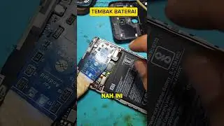 Tembak baterai pingsan/setengai meninggoy #servicehp #manchesm3