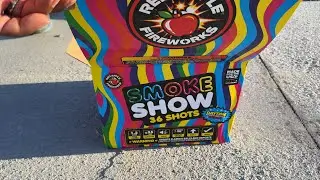Red Apple Fireworks Smoke Show! DaYTIME FIREWORK