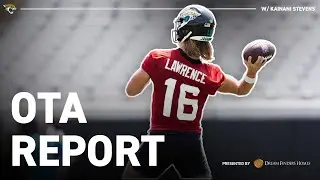 Trevor Lawrence Feeling Comfortable, Jaguars Alumni in Attendance | OTA Report