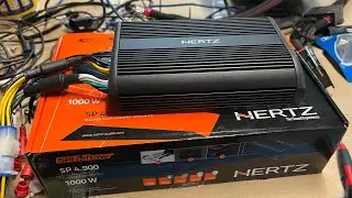 Nvs Audio’s review of the new Hertz motorcycle amp  SP 4.900