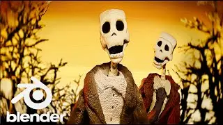 SKELECORPSE l Emotional CGI Short Film l Blender 3D