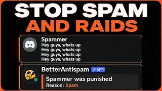 How To Stop Discord Server Spam Messages for FREE In 2026...