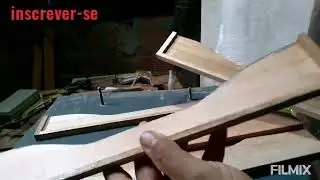 Barra de gaiola com gabarito na tupia