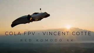 COLA FPV & VINCENT COTTE, WINGSUIT, RED KOMODO 6K