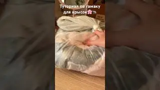 ТУТОРИАЛ ПО ГАМАКУ ДЛЯ КРЫС🐀🩷 МОЙ ТГ: SHEEPYKI #sheepy #реки