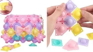 DIY Pop It Bag 2021 - Creative and Funny Fidget Crossbody Bag