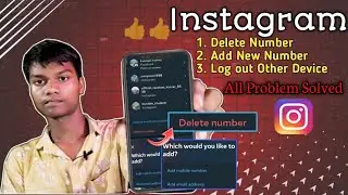 Instagram Add New Number || instagram mein mobile number kaise change kare All Problem Sovle
