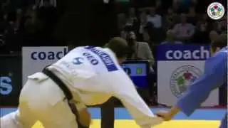 Judo Grand-Prix Düsseldorf 2013: Levan TSIKLAURI (GEO) - Avtandil TCHRIKISHVILI (GEO) Final [-81kg]