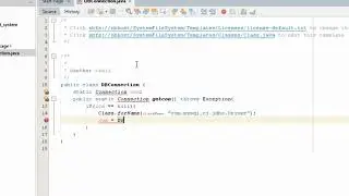 Connect Java to MySql  in a simple way
