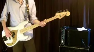The Subways - Rock and Roll Queen (bass cover)