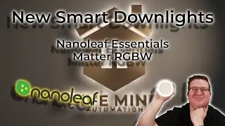 My New Matter Downlights - Nanoleaf Essentials Matter Smart RGBCWW Downlights - Unboxing, Pairing an
