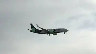 Boeing 737 MAX 8 Landing Toronto Pearson RWY24R!