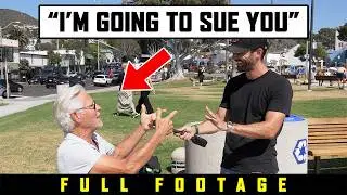 Leftist Threatens Me With A Lawsuit After Interview Goes SOUTH