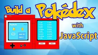 Build a Pokédex REPLICA with Vanilla JavaScript and the PokéAPI (Pokémon API)
