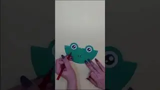 Funny paper frog #shorts