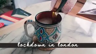 finding solace in stillness | lockdown vlog ☕📓