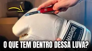 ABRI UMA LUVA DE BOXE... ME SURPREENDEU