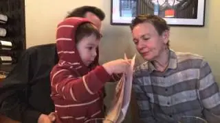 Laurie Anderson Meets 3-Year-Old Superfan
