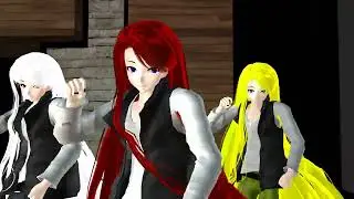 【MMD】Rock with you 【Tsuki Siblings】