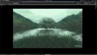 Procedural Rain Effect for Blender Compositor Tutorial