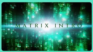 How to create the matrix intro