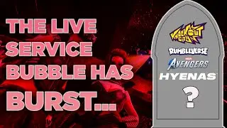 The Live Service Bubble has BURST....