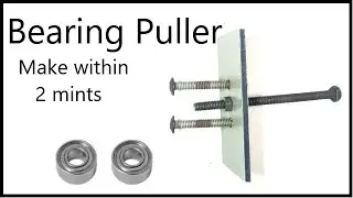 how to make bearing puller with in 2 mints - very useful tool