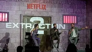 Extraction 2 Fan Meet with Chris Hemsworth and Sam Hargrave