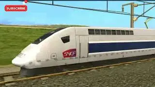 TGV POS: The Future of High-Speed Rail Travel. Speed Redefine Animated 3D.