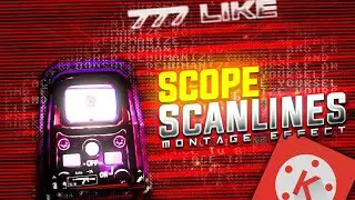 777 Changes Like Scanlines Scope Effect In Kinemaster | Pubg Tutorial
