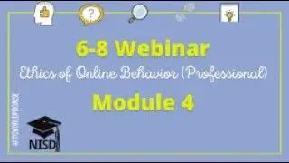 Middle School Module 4 Digital Citizenship Webinar (2023)