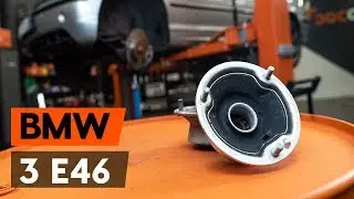 Hoe een veerpootlager vooraan vervangen op een BMW 3 (E46) [HANDLEIDING AUTODOC]
