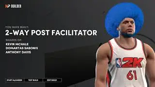 HOW to MAKE the BEST 2 WAY POST FACILITATOR on NBA 2K21 NEXT GEN! BEST POST SCORER 2K21 NEXT GEN!