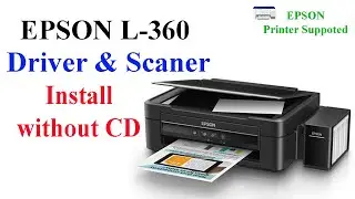 Epson L360 scanner driver download and Install step by step in Bangla | Install Epson L360 scanner