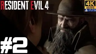 RESIDENT EVIL 4 REMAKE Walkthrough Gameplay Part 2 – PS5 4K 60FPS No Commentary