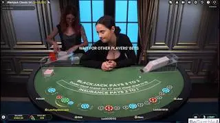 Double The Money On Blackjack Table - V57