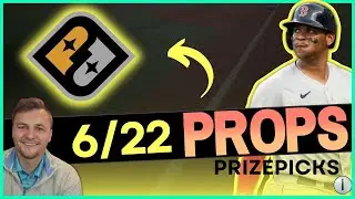 MLB Player Prop Picks / Bets [PRIZEPICKS] for THURSDAY, JUNE 22nd, 2023