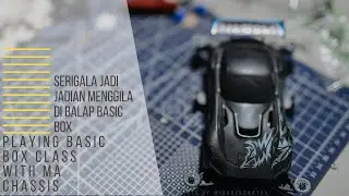 TAMIYA MINI 4WD | SERIGALA JADI JADIAN MENGGILA DI BASIC BOX RACE シャーシタミヤ