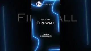 Cyber Security | Firewall | Ethical Hacking | 1 minute Concept #shorts