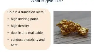Gold - Science Hunters Periodic Table with Minecraft Series
