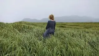 Free Stock Footage (No Copyright) - Nature (4K) Beautiful Woman Walking (Scenery)