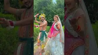 radha rani or krishan ji  ka mast dance❤️🙏 #mohitlove27 #dance