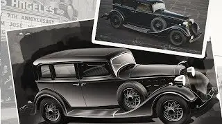 34 Lincoln Model KA Four - Door Sedan