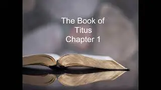 Book of Titus (Dramatized Version Rare) Audio KJV