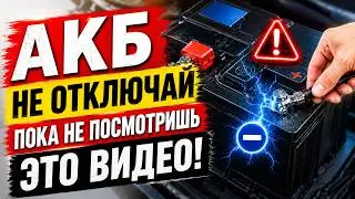 АКБ Не Отключай Пока не Посмотришь это Видео. Рено Аркана Как заряжать АКБ и Снять Ошибки